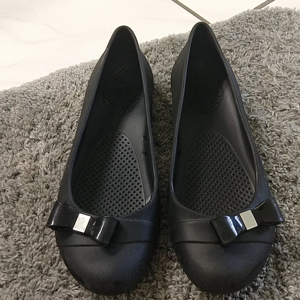 CROCS black ballet flat